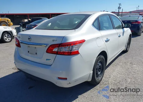 2014 Nissan Sentra Sv from USA, damaged, VIN 3N1AB7AP2EL614709